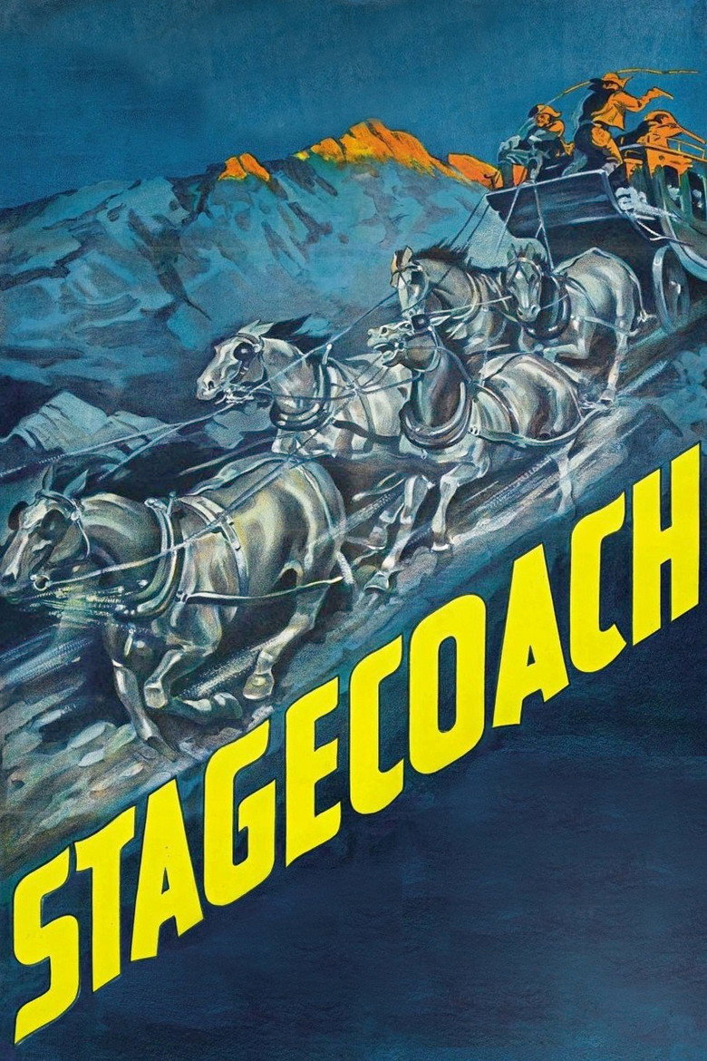 Affiche du film La Chevauchée fantastique (Stagecoach)