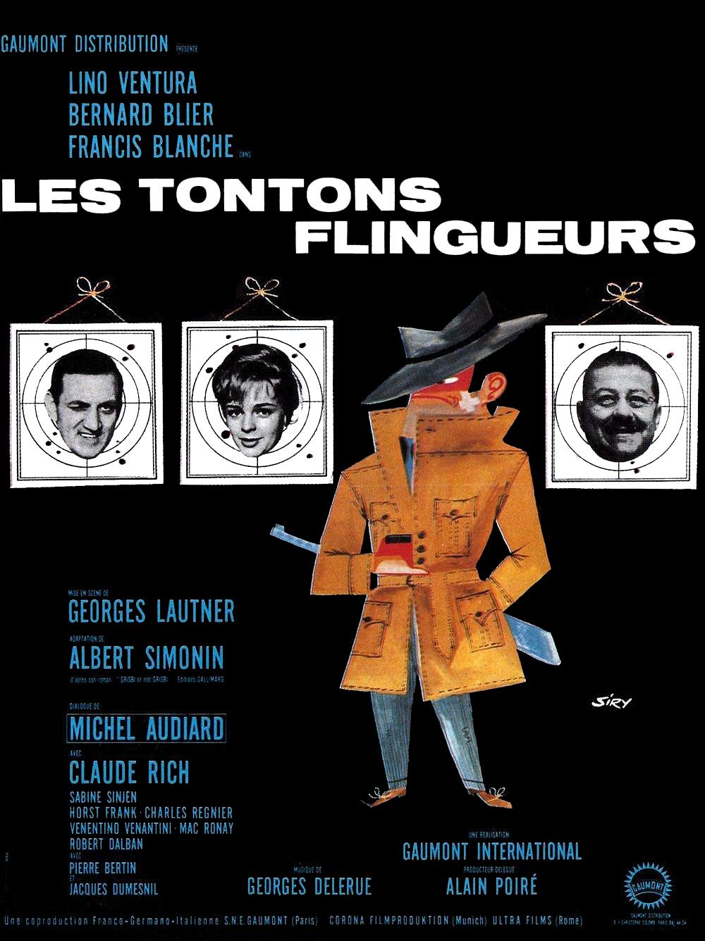 Affiche du film Les Tontons flingueurs